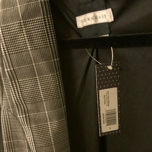 NWT Downeast Glen Plaid Blazer